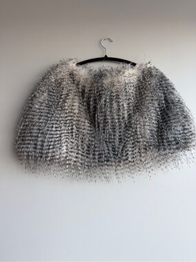 Faux Fur Shoulder Shawl Wrap